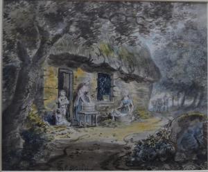 HARDING John 1777-1846,Wash Day,Andrew Smith and Son GB 2017-11-07