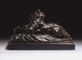 HARDING Morris,Reclining tiger and ball,1924,Christie's GB 2007-05-10