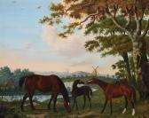 HARDMAN John,Horses in a landscape,1803,Dreweatts GB 2020-11-24