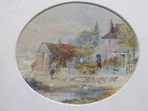 HARDWICK John Jessop,Near Claremont Park Esher Surrey,1864,International Art Centre 2018-02-20