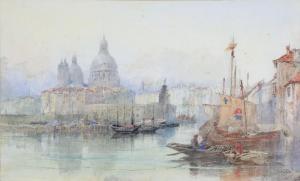 HARDWICK William Noble 1805-1865,view of the Grand Canal Venice,1964,Denhams GB 2023-07-12