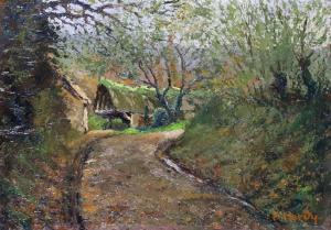 HARDY Andre 1887-1986,Le chemin,Bayeux Encheres FR 2023-12-10