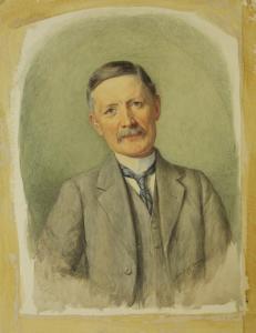 HARDY Dorofield 1882-1920,Portrait of a smartly dressed gentleman,1913,Wright Marshall GB 2018-05-15
