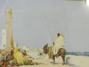 HARDY Dudley 1865-1922,Figures in a coastal desert landscape,Crow's Auction Gallery GB 2016-08-03