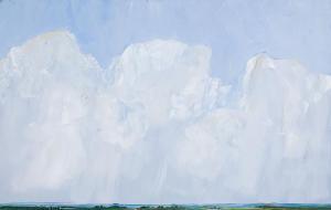 HARDY Greg 1950,Veiled Clouds (Fog Lifting),Heffel CA 2021-01-28
