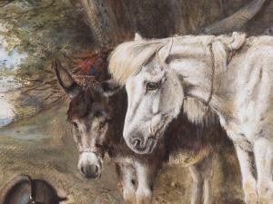 HARDY Heywood 1842-1933,Country Scene with Horses,1858,Auctionata DE 2016-04-01