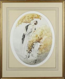 HARDY Jean Michel 1880,Jeune femme,Monsantic BE 2022-09-04