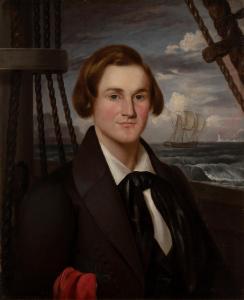 HARDY Jeremiah Pearson,Portrait of Ship Captain David Wheeler Stilson,1845,William Doyle 2023-05-03