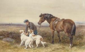 HARDY Jnr James 1832-1889,Out on the moors,1877,Christie's GB 2003-03-06