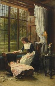 HARDY Nina 1869-1949,A Mother's Love,1896,Tennant's GB 2021-03-20