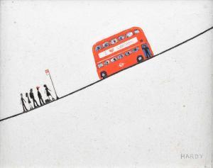 HARDY Robert 1952,Bus Stop,Peter Wilson GB 2023-09-28