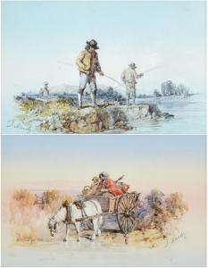 HARDY Snr. James 1801-1879,The Anglers,Tennant's GB 2021-03-20