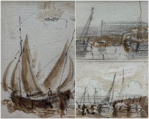 HARDY Thomas Bush 1842-1897,Ship Studies,Duggleby Stephenson (of York) UK 2024-04-12