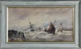 HARDY THOMAS 1840-1928,ROUGH SEAS DOVER,Charlton Hall US 2015-12-04