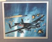 HARDY Wilfred,Lancaster Bombers on the raid,Dreweatts GB 2014-09-04