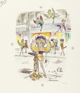 HARGREAVES Harry 1922-2004,The Sociable Plover, Carnaby Street,Christie's GB 2011-12-06
