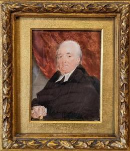 HARGREAVES Thomas 1775-1846,Portrait miniatures of Reverend Robert Hankinson R,Cheffins 2023-07-20