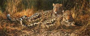 HARGREAVES TONI 1965,Leopard Pair,1999,Christie's GB 1999-11-18
