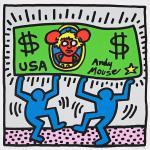 HARING Keith 1958-1990,Andy Mouse,1986,Swann Galleries US 2025-06-05