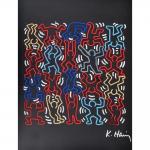 HARING Keith 1958-1990,Dancing Man,Matsa IL 2022-08-30