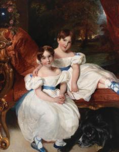 HARLOW George Henry 1787-1819,A portrait of two girls,Bonhams GB 2023-04-04