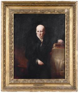 HARLOW George Henry 1787-1819,Portrait of Benjamin West,Brunk Auctions US 2022-03-25