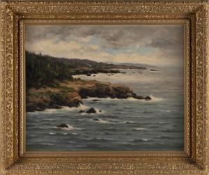 HARMON Annie Lyle 1855-1930,coastal landscape,Eldred's US 2023-03-23