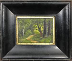 HARMON Annie Lyle 1855-1930,Untitled (Wooded Path),1885,Clars Auction Gallery US 2020-04-19