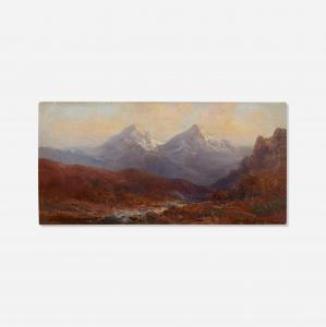 HARMON Charles Henry 1859-1936,Mountainous Landscape,Toomey & Co. Auctioneers US 2023-04-19