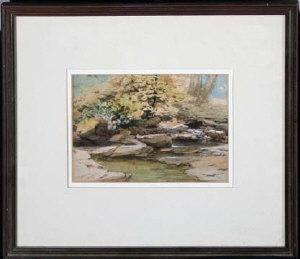 HARPER Thomas 1817-1843,A rocky river bed,Anderson & Garland GB 2009-06-02