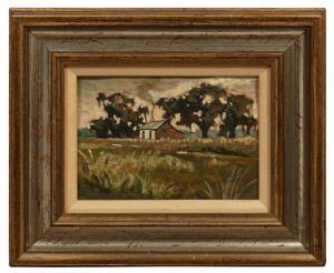 HARRINGTON Chestee 1941,Rural Cabin,1972,Neal Auction Company US 2023-09-08