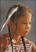 HARRINGTON SHERRY,Sioux Indian Boy II,Altermann Gallery US 2015-08-15
