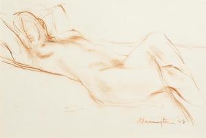 Harrington William,Female Nude,1968,Morgan O'Driscoll IE 2023-08-08