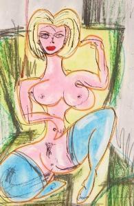 HARRIS Anthony 1931,Nude Pink Lady",Burstow and Hewett GB 2006-03-01