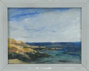 HARRIS C K HARTMAN,Seascape,1907,Eldred's US 2015-07-09