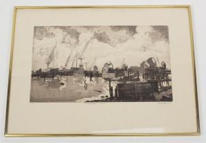 HARRIS Donald 1900-1900,the flood barrier, Woolwich,Eastbourne GB 2020-05-13