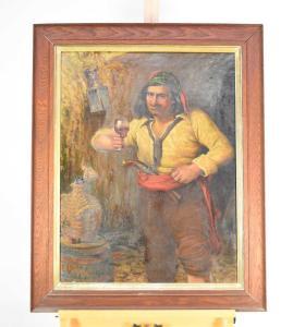 HARRIS George F. 1856-1924,Portrait of a Smuggler,1909,Halls GB 2024-09-03