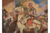 HARRIS George Walter 1835-1912,Don Quixote,1905,David Lay GB 2015-08-06