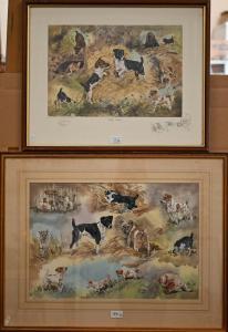 HARRIS Gillian 1900-1900,terriers and other dogs,Andrew Smith and Son GB 2022-10-29