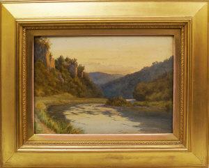 HARRIS Henry Hotham 1805-1865,Lake and forest scene,Rosebery's GB 2013-07-13