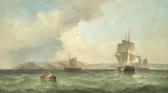 HARRIS James I 1810-1887,A brig, topsail schooner and cutter off the Mumbles,Bonhams GB 2019-10-29