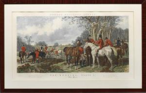 HARRIS John 1811-1865,Fores's National Sports. Fox-Hunting, Plate I, The,1852,Schloss DE 2022-09-10