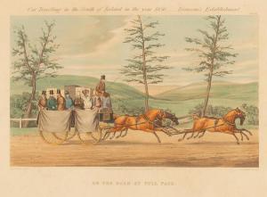 HARRIS John II 1791-1873,Car Travelling in the South of Ireland, ,1856,Simon Chorley Art & Antiques 2021-04-27