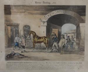 HARRIS John II 1791-1873,Horse Dealing No 1 and No 2,Rowley Fine Art Auctioneers GB 2021-11-13