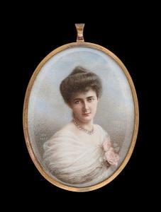HARRIS Kate,Jeune femme à la rose,1906,Horta BE 2020-10-12