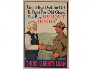 HARRIS Laurence 1800,Good bye, Dad.. US Gov't Bonds Third Liberty Loan,,Onslows GB 2016-12-16