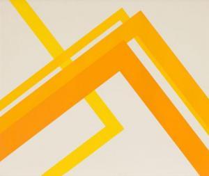 HARRIS Lawren Phillips 1910-1994,Chevron Sequence,1970,Heffel CA 2019-02-28