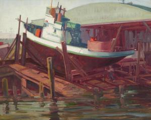 HARRIS Sam Hyde 1889-1977,Dry Dock,Bonhams GB 2023-11-08