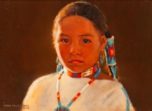 HARRIS Sandra 1945,Indian Child,1999,Hindman US 2021-05-07