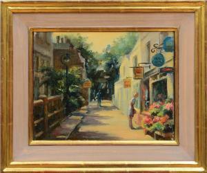 HARRIS Suzanne C 1909,THE NARROW STREET,Stair Galleries US 2016-04-30